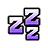 The Sleep icon from Dragon Quest XI