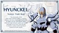 Hyunckel's profile card in A Hero's Bonds.