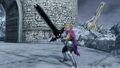 Cesar wielding the Shadowblade in Heroes II.