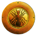 The leather shield from Dragon Quest IV
