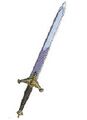 The Steel broadsword from the Game Boy Color version of II.