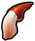 Cooked crab claw