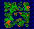 Dragon Quest III: The Seeds of Salvation Dark World Sprite Map (NES)