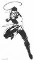 Male Martial artist.