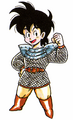 DQ's Hero wearing the Chain mail.