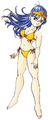 The female sage from Dragon Quest III wearing the magic bikini