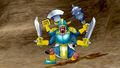 A zombie gladiator in X.