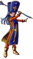 Female Priest, Dragon Quest III Game Boy Color artwork.