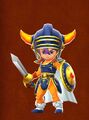 Boy variant of the armor.