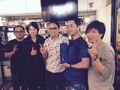 Yuji Horii with Masahiro Sakurai and Junichi Masuda