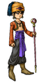 A male Mage wearing the hocus hat.
