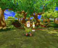 Boss encounter in the 3DS version