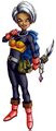 Female thief GBC art from DQIII