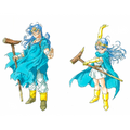 Male and female Sages from Dragon Quest III