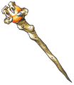 The wizard's staff from Dragon Quest VII.