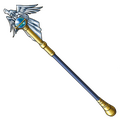 The staff of divine wrath from Dragon Quest VIII