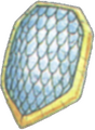 Illustration of the Scale shield from IV. (NES)