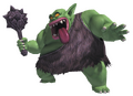 Boss troll in Dragon Quest Builders