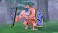 A shield ogre in X