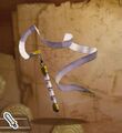 The battle whip from Dragon Quest Treasures