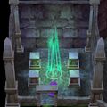 The Healing Spring in Knightmare Towers from Dragon Quest V.