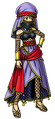 The default human stock art of the Fortune Teller in X.