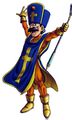 Male Priest, Dragon Quest III Game Boy Color artwork