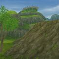 The Altar to Dragovian Path from the ground. (Cell phone)