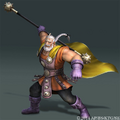 Battle pose.