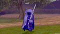 An invisible swordsman in X
