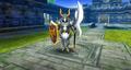 Boss encounter in the 3DS version.