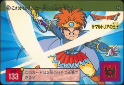 No. 45: The Prince with the Falcon blade and Magic armour.