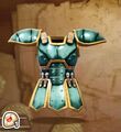 The full plate armour from Dragon Quest Treasures