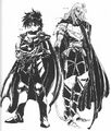 The Hero and an original character: Garcilla.