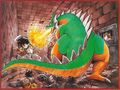 Art from the 1989 Dragon Quest Calendar.