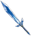 The blizzard blade from Dragon Quest VII