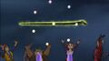 The party channeling the sceptre.
