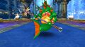 Boss encounter in the 3DS version.