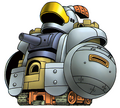Fort Knight tank in Rocket Slime.