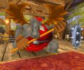 Boss encounter in the 3DS version
