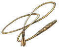 The leather whip from VII.